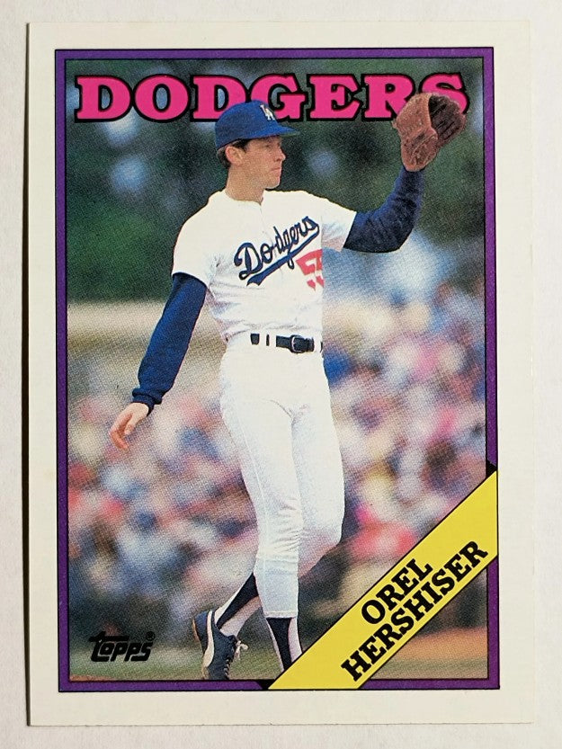 1988 Topps #40 Orel Hershiser