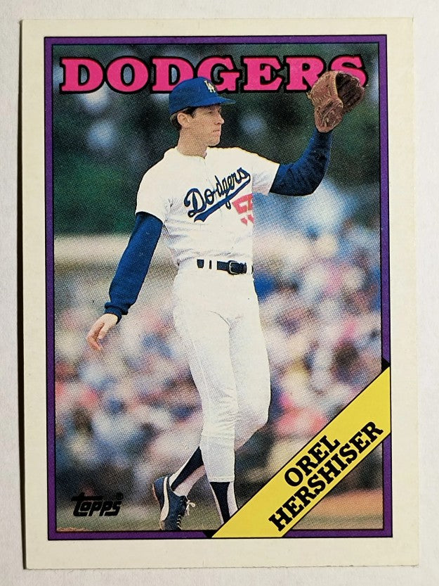 1988 Topps #40 Orel Hershiser