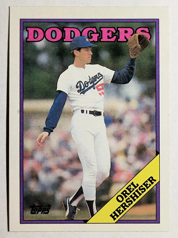 1988 Topps #40 Orel Hershiser