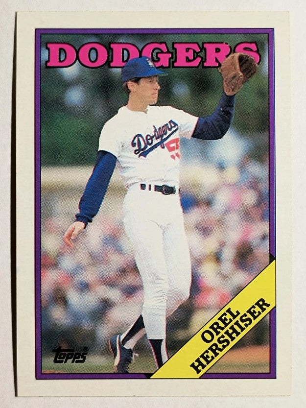 1988 Topps #40 Orel Hershiser