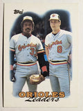 1988 Topps #51 Eddie Murray/Cal Ripken TL