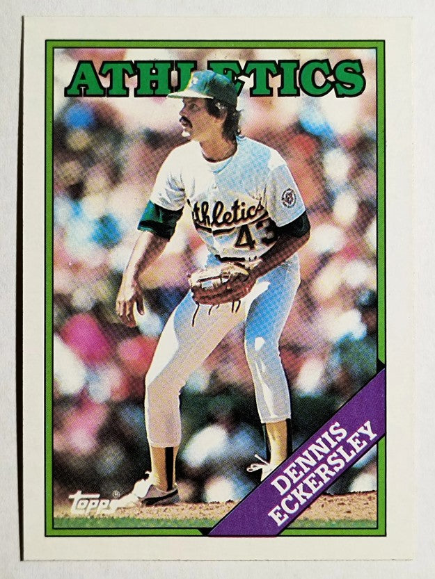 1988 Topps #72 Dennis Eckersley