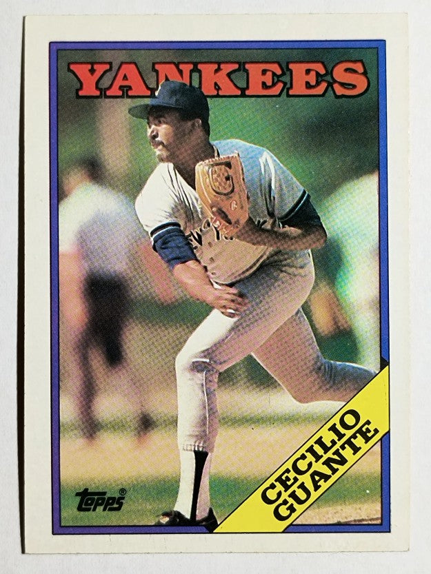 1988 Topps #84 Cecilio Guante