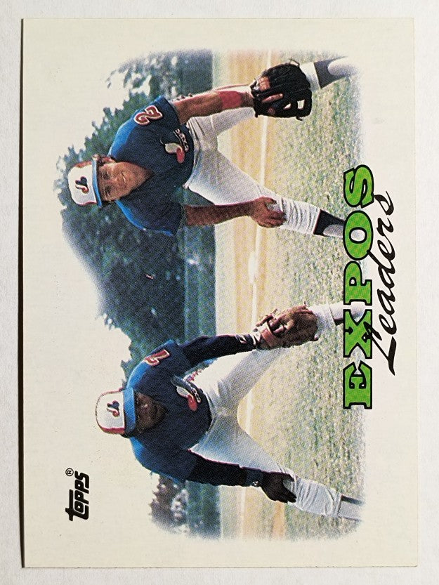 1988 Topps #111 Hubie Brooks/Vance Law TL