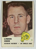 1961 Fleer #105 Lindon Crow (VGEX)