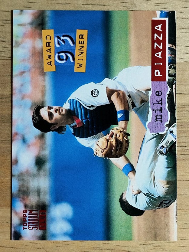 1994 Stadium Club #140 Mike Piazza