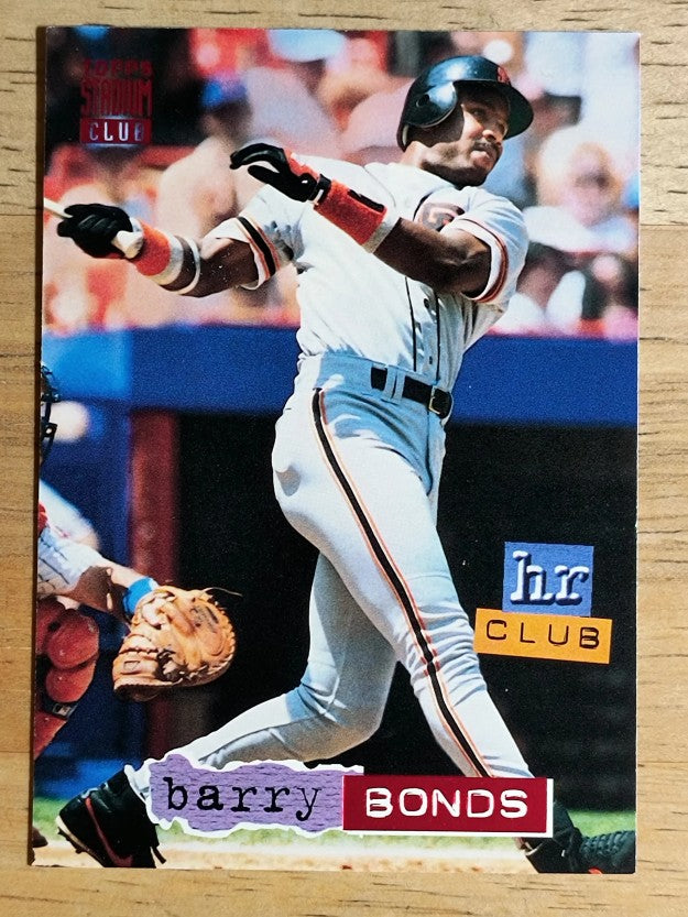 1994 Stadium Club #259 Barry Bonds HR
