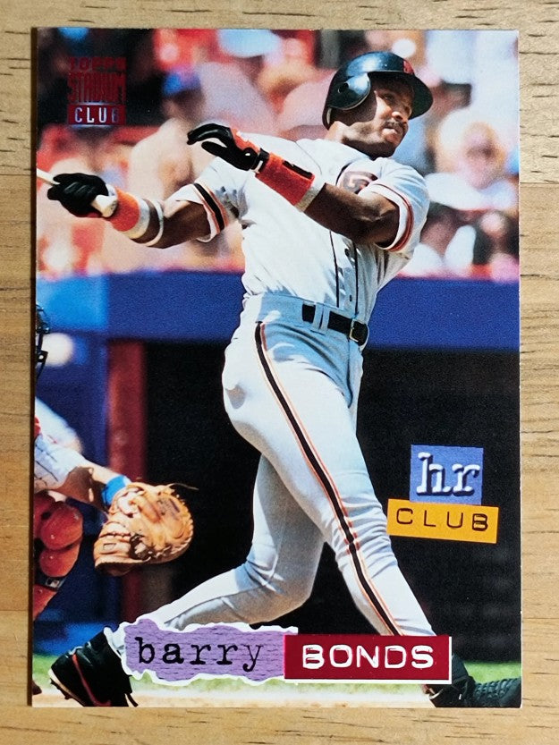 1994 Stadium Club #259 Barry Bonds HR