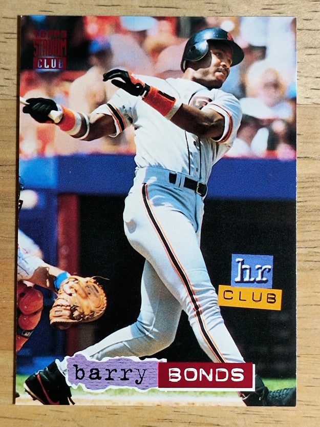 1994 Stadium Club #259 Barry Bonds HR