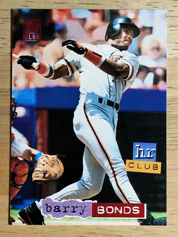 1994 Stadium Club #259 Barry Bonds HR