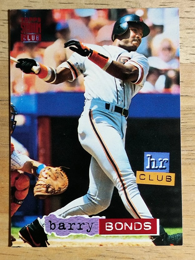 1994 Stadium Club #259 Barry Bonds HR