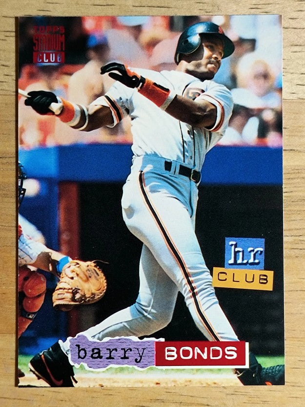 1994 Stadium Club #259 Barry Bonds HR