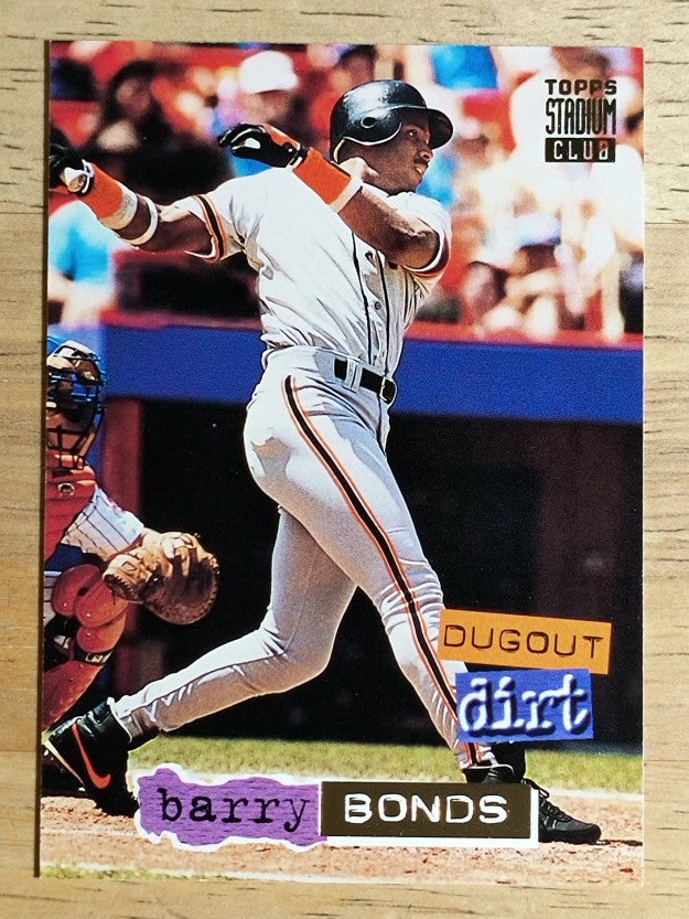 1994 Stadium Club Dugout Dirt #6 Barry Bonds