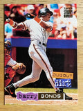 1994 Stadium Club Dugout Dirt #6 Barry Bonds
