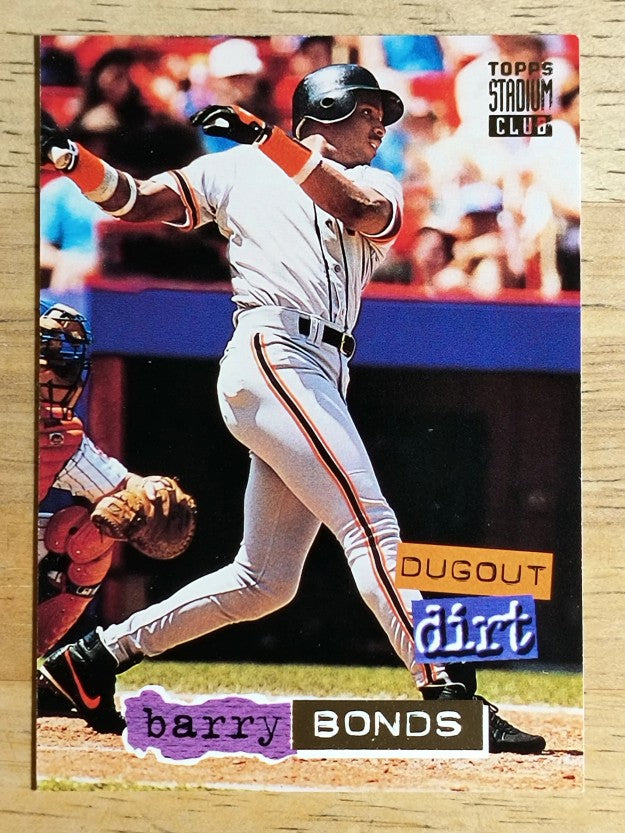 1994 Stadium Club Dugout Dirt #6 Barry Bonds