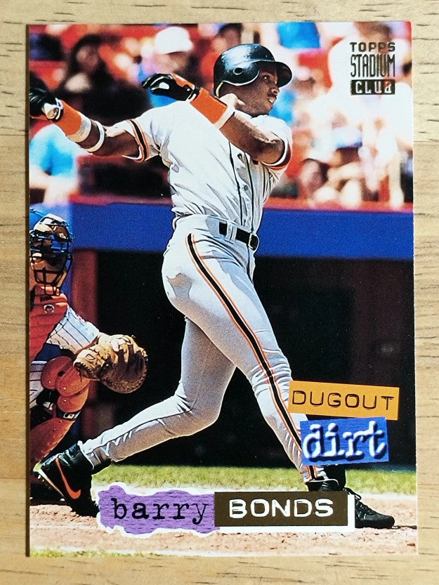 1994 Stadium Club Dugout Dirt #6 Barry Bonds