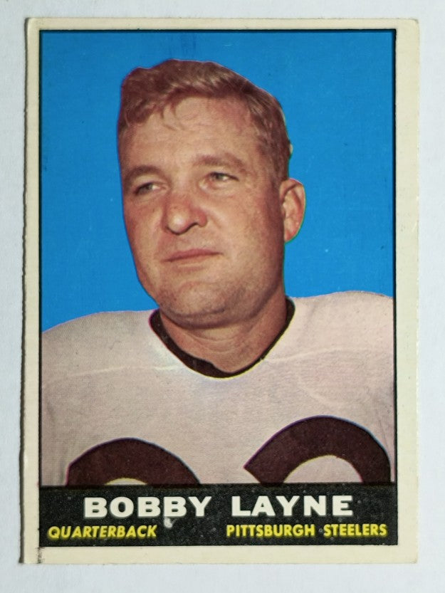 1961 Topps #104 Bobby Layne (EX)