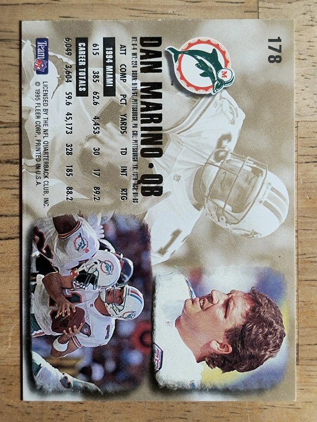 1995 Ultra #178 Dan Marino