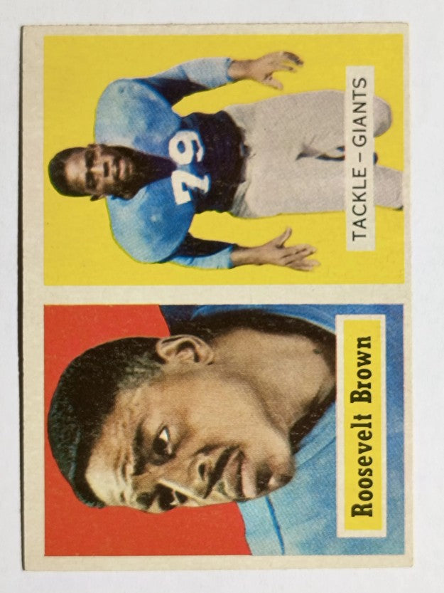 1957 Topps #11 Roosevelt Brown (EXMT)