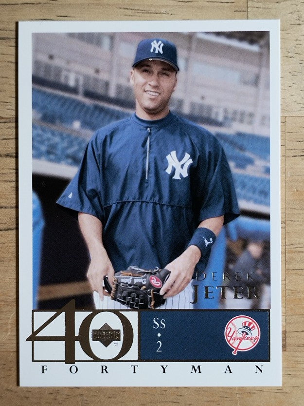 2003 Upper Deck 40-Man #327 Derek Jeter