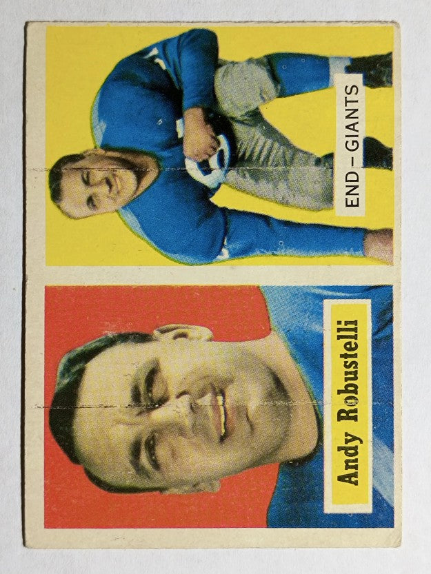 1957 Topps #71 Andy Robustelli (VGEX)