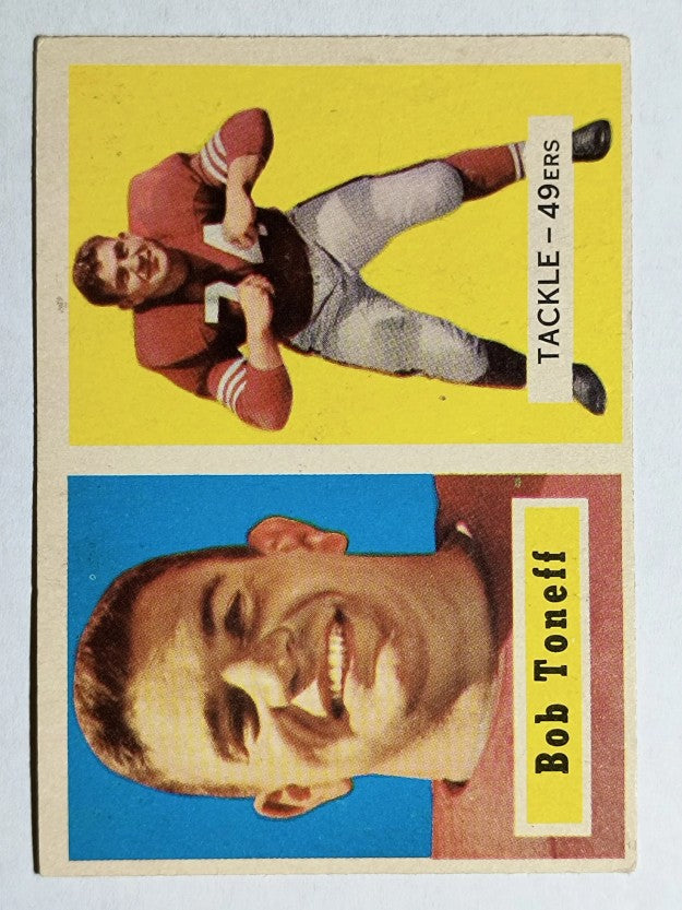 1957 Topps #148 Bob Toneff (VGEX)