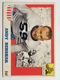 1955 Topps All American #7 Andy Bershak RC (VGEX)
