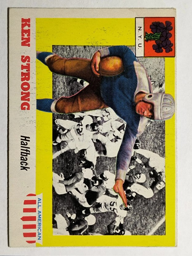 1955 Topps All American #24 Ken Strong (VGEX)