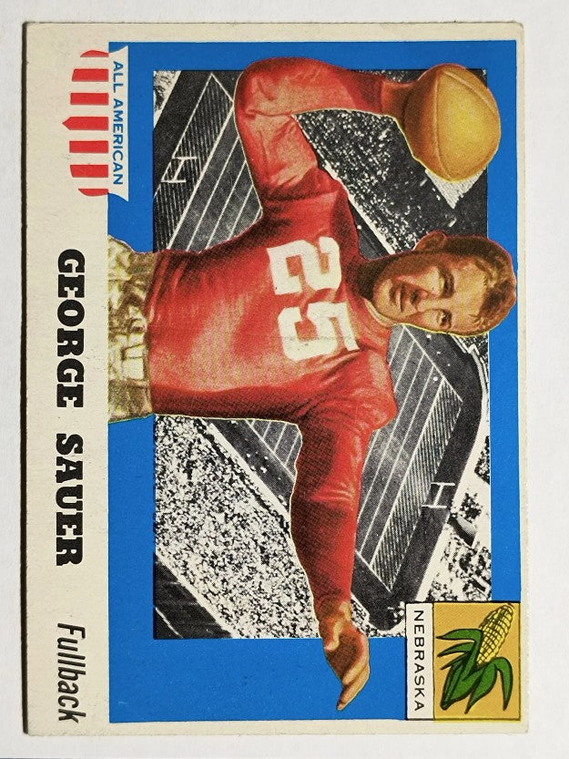 1955 Topps All American #31 George Sauer Sr. RC (VGEX)