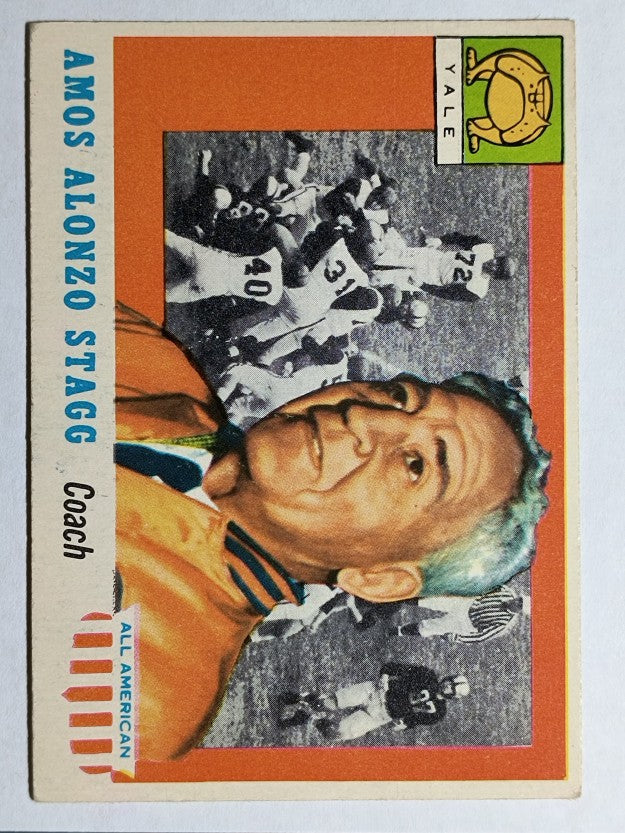 1955 Topps All American #38 Amos A. Stagg RC (EX)