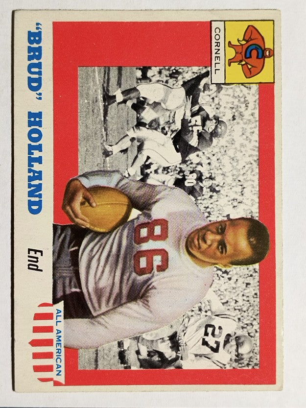 1955 Topps All American #39 Jerome Holland RC (VGEX)