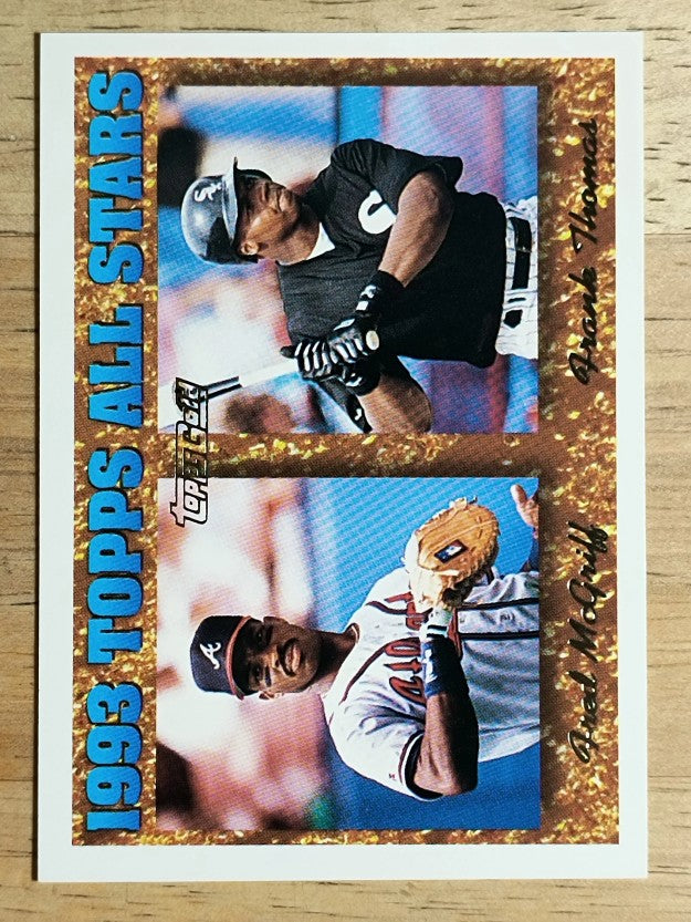 1994 Topps Gold #384 Frank Thomas/Fred McGriff AS