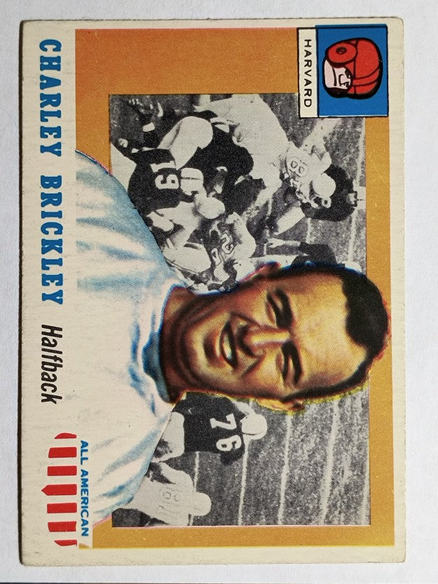 1955 Topps All American #61 Charles Brickley SP RC (VGEX)