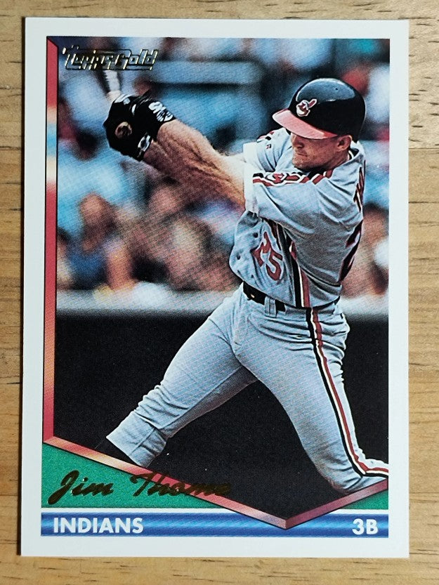 1994 Topps Gold #612 Jim Thome