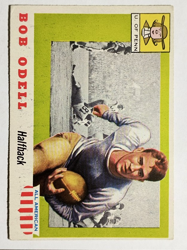 1955 Topps All American #91 Bob Odell RC (VGEX)