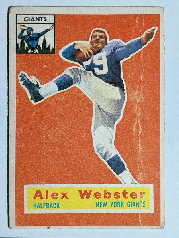 1956 Topps #5 Alex Webster RC (GOOD)