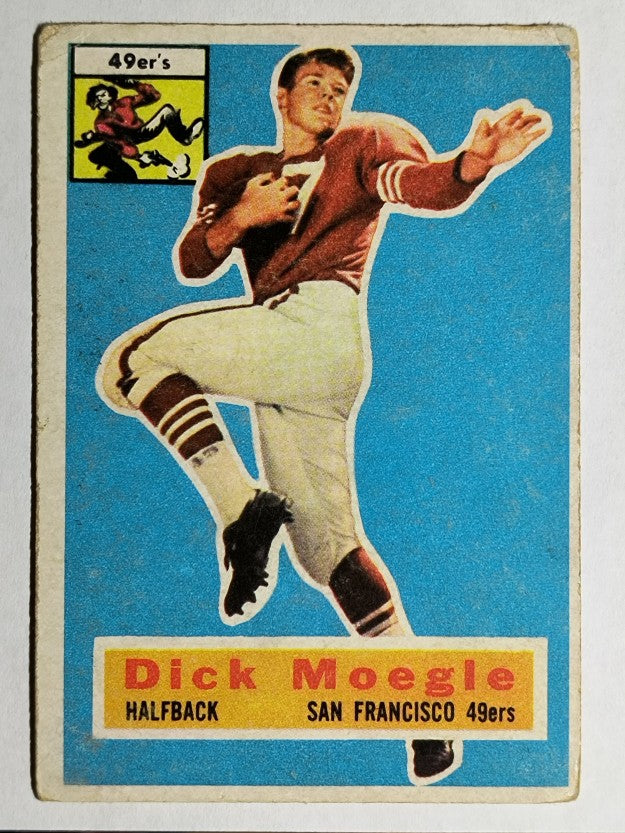 1956 Topps #14 Dick Moegle (VG)