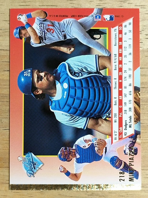 1994 Ultra #218 Mike Piazza