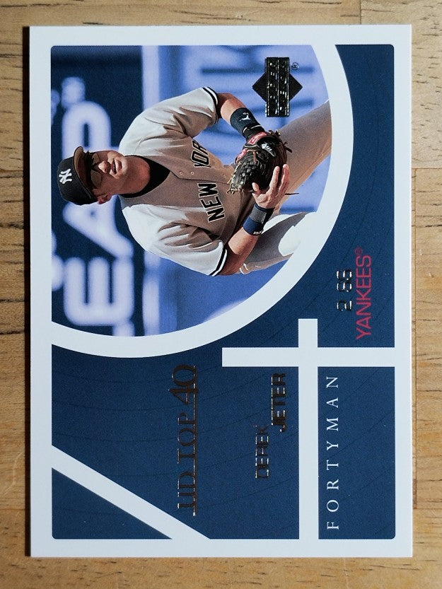 2003 Upper Deck 40-Man #848 Derek Jeter T40