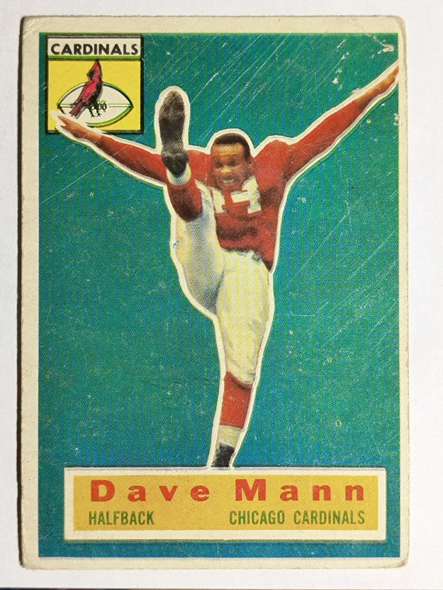 1956 Topps #34 Dave Mann SP RC (VG)