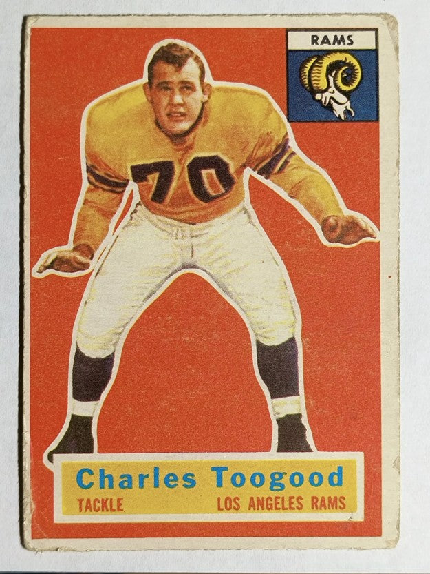 1956 Topps #54 Charley Toogood (VG)
