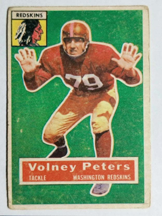 1956 Topps #73 Volney Peters SP (VG)
