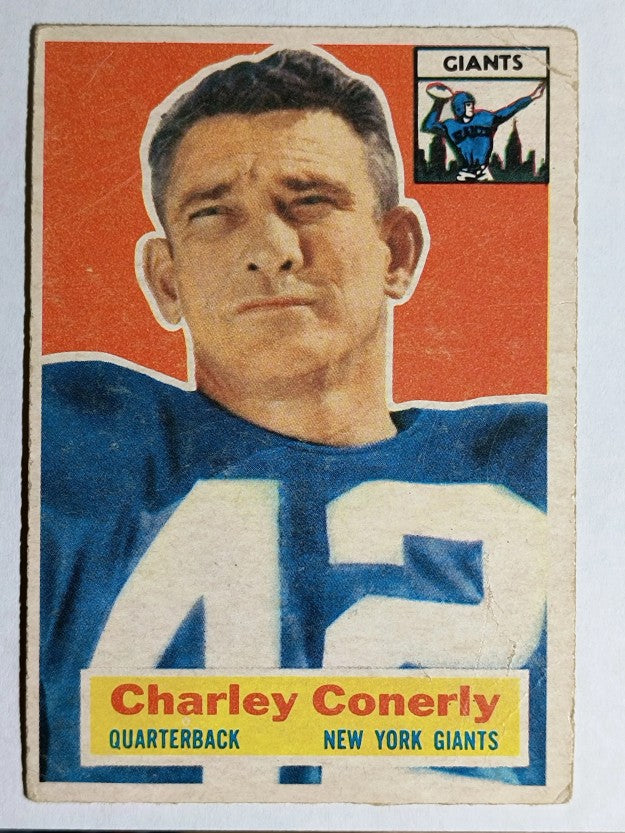 1956 Topps #77 Charley Conerly (VG)
