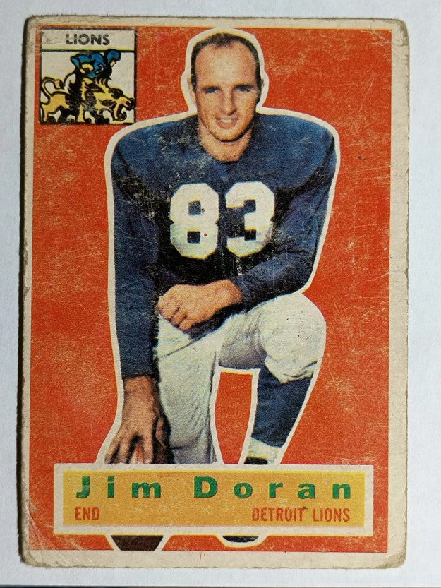 1956 Topps #80 Jim Doran RC (GOOD)