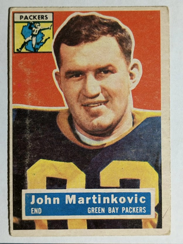 1956 Topps #91 John Martinkovic (VG)