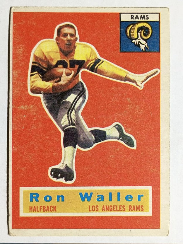 1956 Topps #102 Ron Waller RC (VG)