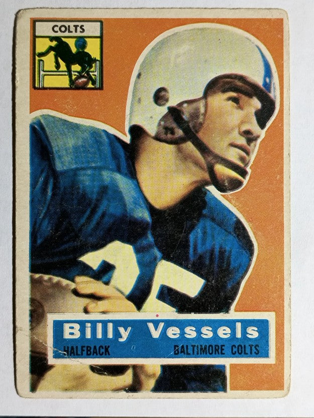 1956 Topps #120 Billy Vessels RC (VG)