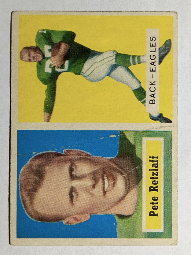 1957 Topps #2 Pete Retzlaff RC (VG)