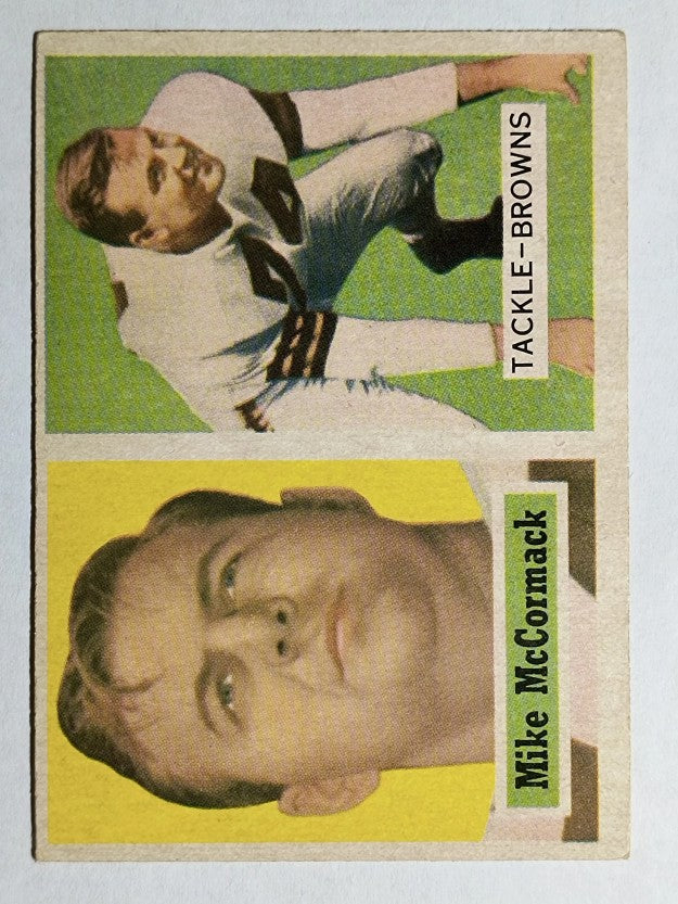 1957 Topps #3 Mike McCormack (EX)