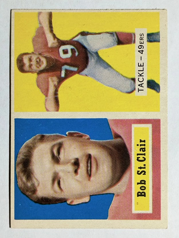 1957 Topps #18 Bob St. Clair (EXMT)